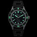 Squale SUB-37 Legend Black Dial Rubber Strap