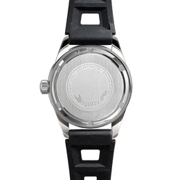 Squale SUB-37 Legend Black Dial Rubber Strap