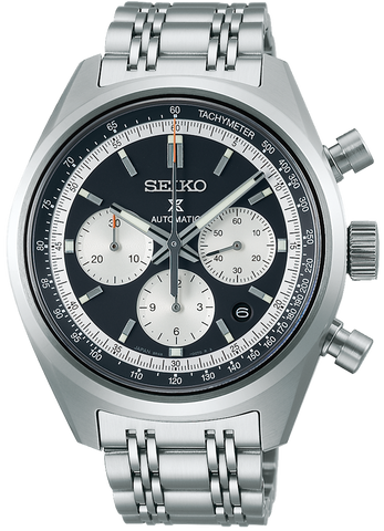 Seiko Watch Prospex Speedtimer Panda 1972 Chronograph Re-Interpretation 100th Anniversary Limited Edition SRQ049J1