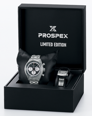 Seiko Watch Prospex Speedtimer Panda 1972 Chronograph Re-Interpretation 100th Anniversary Limited Edition
