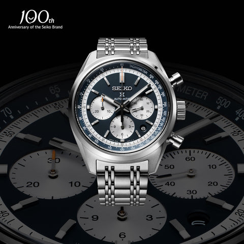 Seiko Prospex Speedtimer Panda 1972 Chronograph Re-Interpretation 100th Anniversary Limited Edition Watch D