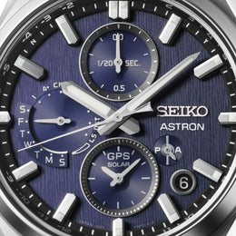 Seiko Astron GPS Solar Dual Time Chronograph Watch