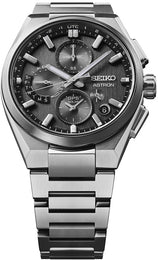 Seiko Astron GPS Solar Dual Time Chronograph Watch