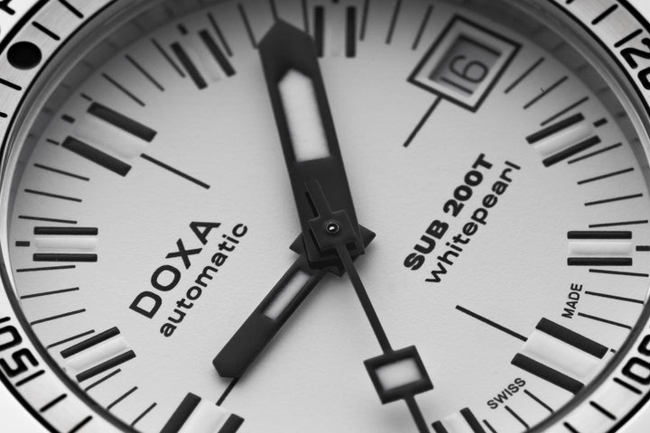 Doxa Watch SUB 200T Whitepearl Iconic Bracelet