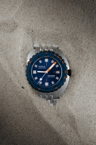 Doxa SUB 300 Beta Ceramic Steel Caribbean Bracelet Watch
