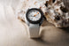 Doxa SUB 300 Beta Ceramic Steel Searambler Rubber White Watch