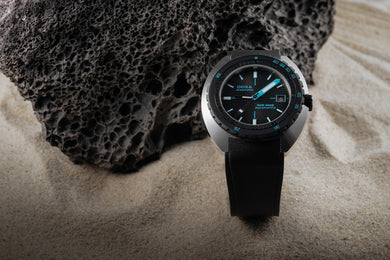 Doxa Watch SUB 300 Beta Ceramic Steel Aquamarine Rubber Black