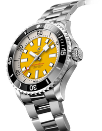 Breitling Watch Superocean Automatic 46 Code Yellow Bracelet Limited Edition