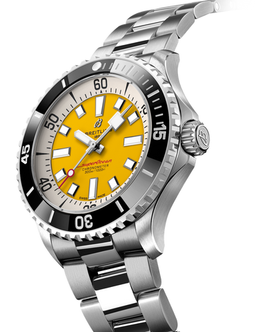 Breitling Watch Superocean Automatic 46 Code Yellow Bracelet Limited Edition A173781A1I1A1