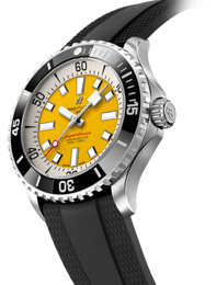 Breitling Watch Superocean Automatic 46 Code Yellow Rubber Limited Edition A173781A1I1S1