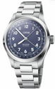 Oris Big Crown Pointer Date Lilac Watch with steel bracelet, steel case