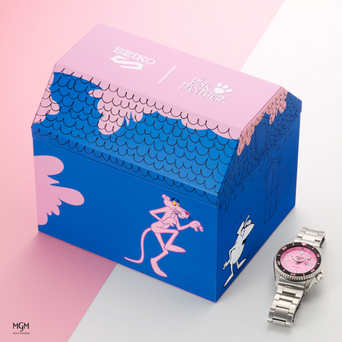 Seiko 5 Sports x Pink Panther Limited Edition Watch