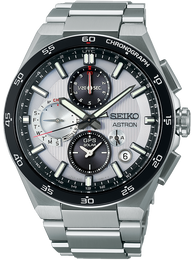 Seiko Astron Watch Silvery Night 5X GPS Solar Chronograph SSH153J1