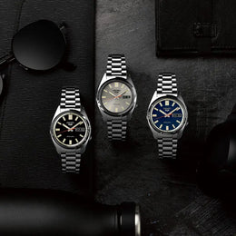 Seiko 5 Sports SNXS Beige Chinos Classic Sports Watch