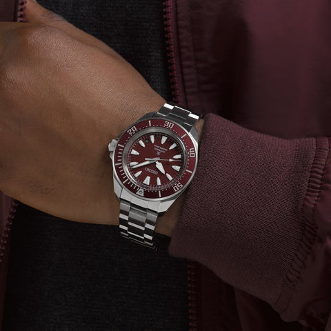 Seiko Prospex 4R Red Shog-urai Diver Watch