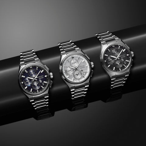 Seiko Astron GPS Solar Dual Time Chronograph Watch