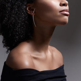 Shaun Leane Quill Sterling Silver Large Earrings