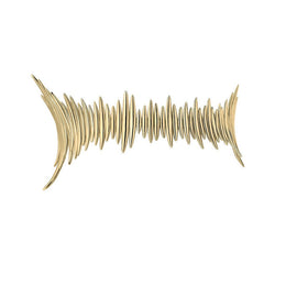 Shaun Leane Quill Yellow Gold Vermeil Multi Choker, QU043.YVNANOS.