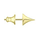 Shaun Leane Rose Thorn Single Yellow Gold Vermeil Small Stud Earring, RT013.YVNAEOS.