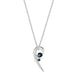 Shaun Leane Sterling Silver Hooked Pearl Pendant, CB050.SSBKNOS.