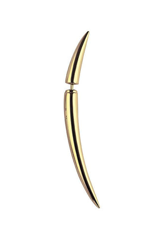 Shaun Leane Quill Single Yellow Gold Vermeil Earring, QU028.YVNAEOS.