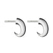 Shaun Leane Sabre Sterling Silver Small Cat Claw Hoop Earrings, SA014.SSNAEOS.