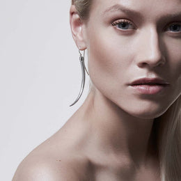 Shaun Leane No. 1 Sterling Silver Large Drop Earrings