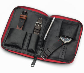 Sinn Travel Case For Two Watches With Leather Strap ZETUI18B