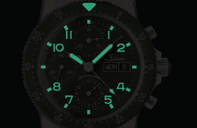 Sinn 103 St Flieger Chronograph Grey Textile Watch