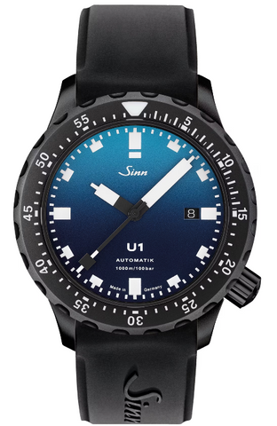 Sinn Watch U1 S Roller Limited Edition 1010.0256 Black Silicone