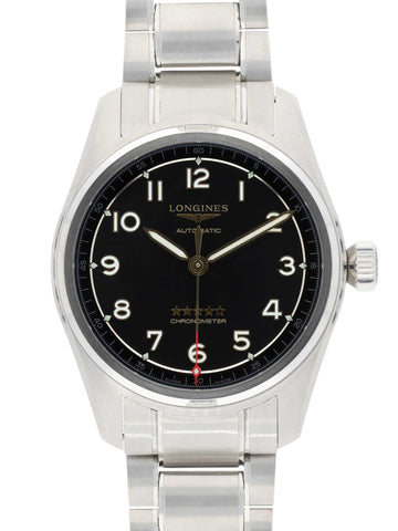 Pre-Owned Longines Spirit L3.810.1.53.2 Mens Titanium Automatic Watch