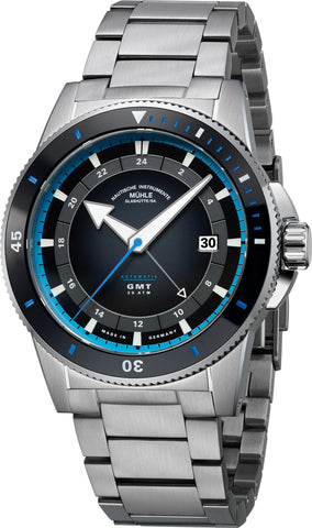 Muhle Glashutte Watch Sportivo Travel GMT Bracelet M1-52-13-MB