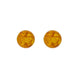 Sterling Silver Amber 10mm Ball Stud Earrings AMBALLSTUD