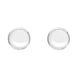 Sterling Silver Bauxite 5mm Classic Small Round Stud Earrings, E002