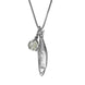 Sterling Silver Emma Stothard Silver Darling Green Quartz Float Petite Charm Necklace, P3592.