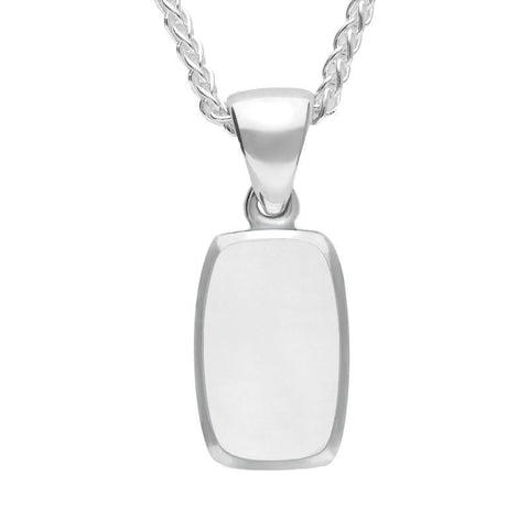 Sterling Silver Bauxite Dinky Barrel Necklace P453