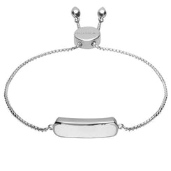 Sterling Silver Bauxite Lineaire Petite Bracelet B1072.