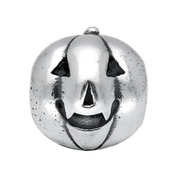 Sterling Silver Pumpkin Charm