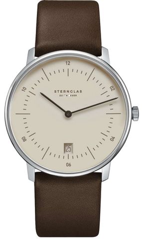 Sternglas Naos Light Brown Watch