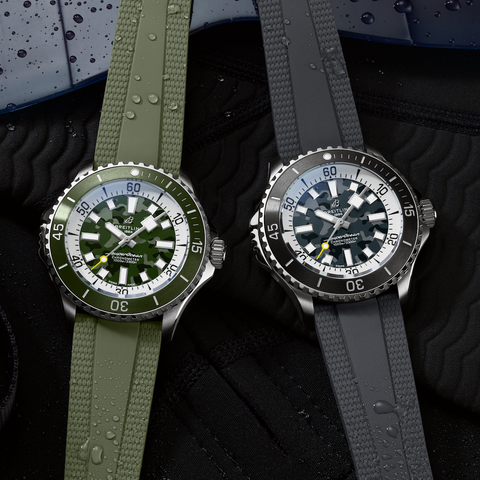 Breitling Superocean Automatic 46 Super Diver Green Watch