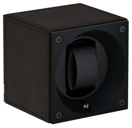 Swiss KubiK Watch Winder Single Brown Leather SK01.CV004