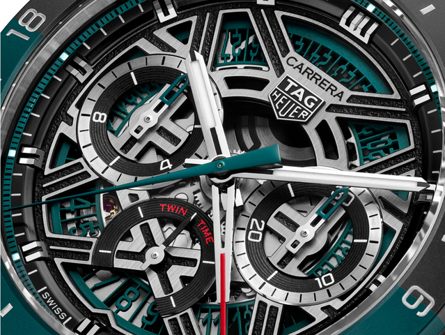 TAG Heuer Carrera Chronograph Extreme Sport Twin Time Watch