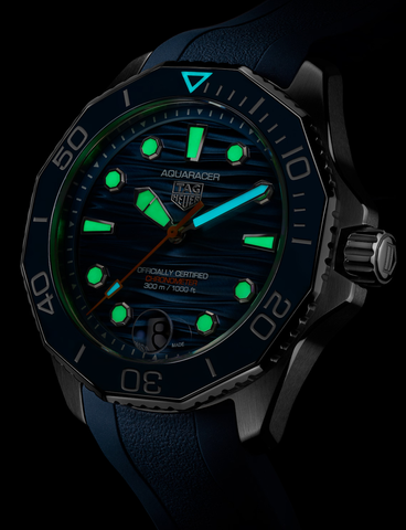 TAG Heuer Aquaracer Professional 300 GMT Rubber Watch