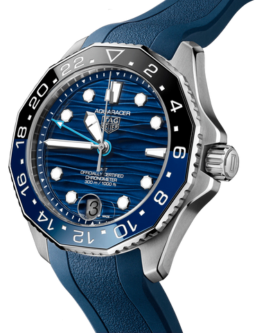 TAG Heuer Aquaracer Professional 300 GMT Rubber Watch