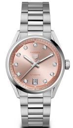 TAG Heuer Watch Carrera Date Sunray Brushed Pink WBN231D.BA0001