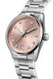 TAG Heuer Carrera Date Sunray Brushed Pink Watch