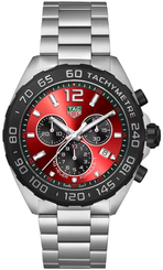 TAG Heuer Watch Formula 1 Chronograph Red Bracelet CAZ101AN.BA0842