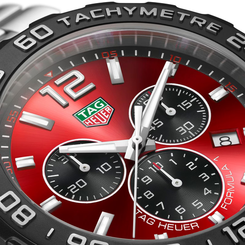 TAG Heuer Formula 1 Chronograph Red Bracelet Watch