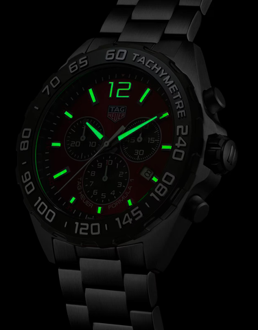 TAG Heuer Watch Formula 1 Chronograph Green Bracelet