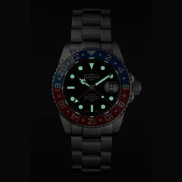 Davosa Ternos Professional GMT Tri Bracelet Watch product detail view